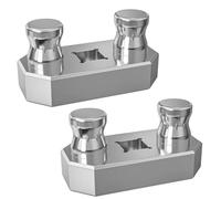 Hipzeepo Lot de 2 Outils de Cintrage de Câbles 77455, Connexion à Cliquet 1/2 Pouce, Courbure Optimale 500, Protection des Articulations, Aluminium de Haute Qualité