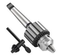 Hipzeepo Mandrin de Perçage 1-16 mm pour le Travail Du Bois, Mandrin Conique Morse MT2 JT6, Guide de Perçage Portable, Mandrin de Perçage 1/32" - 5/8" avec Clé