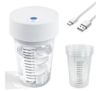 Hipzeepo Mélangeur de Résine Automatique, Mélangeur Époxy à Haute Efficacité, Facile à Nettoyer avec un Minimum de Manipulation, pour Moules en Silicone, Moules en Résine et Projets DIY.