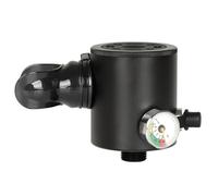 Hipzeepo Mini Bouteille D'Oxygène Tête de Valve de Respiration pour la Respiration sous-Marine, l'enseignement de la Plongée et la Natation.