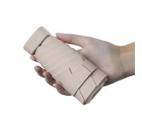 Hipzeepo Mini Parapluie Ultraviolet Capsule Capsule de Poche Parasol Pocket Rain Travel Umbrella for Purse with Case Beige