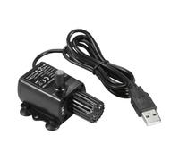 Hipzeepo Mini Pompe à Eau USB Sans Balais DC5V avec Filtre, Pompe de Submersible Étanche et Ultra-Silencieuse