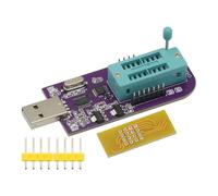 Hipzeepo Module de Programmation Haute Vitesse CH347, Adaptateur USB vers Interface Série TTL, Prend en Charge 24 EEPROM 25 SPI Flash, ISP/ICP.