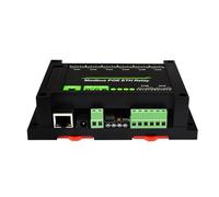 Hipzeepo Module de Relais Ethernet 8-Ch de Grade Industriel Communication par Port PoE Protocole Modbus Alimentation PoE
