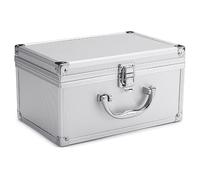 Hipzeepo Organisateur de Boîtier à Outils pour la Mécanique - Valise en Mousse en Aluminium pour Stockage Matériel 23x15x12.5cm