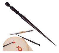 Hipzeepo Outil de Pose pour L'Aide à la Pointe D'Aiguille pour Studio Home Traveling Wooden Quilting Thread Guide de Support à Main