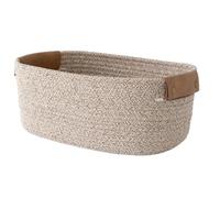Hipzeepo Panier de Rangement Tissé Multifonctionnel pour Objets Ménagers, Petits Articles, Collations, BRIC-À-BRAC, Utilisation sur Bureau A