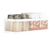 Hipzeepo Panier Suspendu en Métal, Support de Réfrigérateur Magnétique, Étagère Murale pour Placard, Porte-Épices, Boîte de Rangement Multifonctionnelle B.