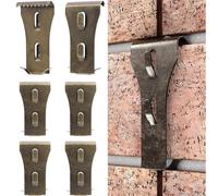 Hipzeepo Pas de Perceuse pour Accrocher des Crochets sur des Briques - pour Clips de Suspension en Brique, S'Adapte au Système de Mural Standard de 2-1/4" à 2-3/8" avec Clou.