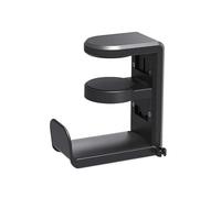 Hipzeepo PC Gaming Headset Stand Rotation de Casque de Casque Rotatif Ressive Réglable avec Pivot à 360 Degrés A