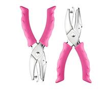 Hipzeepo Perforatrice à Trou 2PCS Perforatrice à Trou Simple, Perforatrice de 1/4", 1/8", Outil Circulaire Portable pour Artisanat, Billets, Étiquettes.