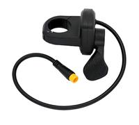 Hipzeepo Poignée de Gaz pour Vélo Électrique TT-008 avec Connecteur Étanche M8 pour Guidon. Poignée de Gaz pour Vélo Électrique (Ebike) à Gauche.