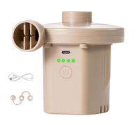 Hipzeepo Pompe à Air 2000mAh USB Rechargeable Pompe Électrique sans Fil pour Gonfler et Dégonfler des Bouées de Piscine, des Pneumatiques, des de Rangement sous Vide A