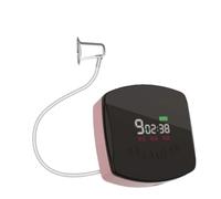 Hipzeepo Pompe de Soutien à L'Allaitement avec Correcteur de Mamelon Électrique Réglable, 9 Niveaux D'Intensité de Stimulation Du Mamelon.