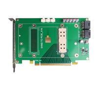 Hipzeepo pour Carte Graphique V100 SXM2, Carte Adaptateur GPU, Carte D'Extension PCIe X16, Conversion SXM2 vers PCIe.
