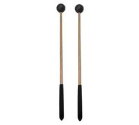 Hipzeepo Pour Instruments de Percussion Outils 1 Paire de Mailloches pour Xylophone Mailloches pour Glockenspiel avec Poignées en Bois Lisses