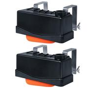 Hipzeepo Pour le Bétail, Compatible avec les Bovins et les, Vanne Flotteur de Bac à Eau à Remplissage Automatique en Pack de 2 - S'Adapte Aux Tuyaux Standard de 3/4".
