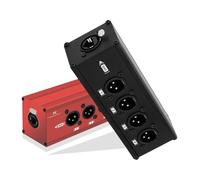 Hipzeepo Premium 1pair RJ45 4 Canaux 3pin XLR/Audio Network Câbles Extendeurs pour Audio et Éclairage en Scène en Direct