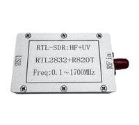 Hipzeepo Récepteur RTL-SDR en Boîtier en Aluminium, Bande Complète 100kHz-1.7GHz Radio SDR, Aviation, Ondes Courtes, Large Bande CNC.