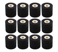 Hipzeepo Rouleaux D'Encre de Codeur à Chaud Noir 36PCS, Chaque 36x10mm, Compatibles pour les Scelleuses MY380F, DK1000, DK1100