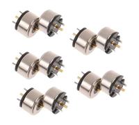 Hipzeepo Sonde de Charge DC Power 5 Paires Magnétique pour Connecteur Pogo Pin, 10 Pièces, 8 Mm, Mâle et pour Pogo Pins.