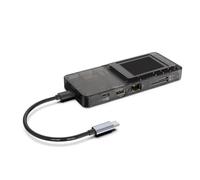 Hipzeepo Station D'Amarrage Visuelle Dec Typec L Stream 0108-D, Inclut Le Port Réseau, la Console de Bouton Personnalisée