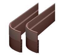 Hipzeepo Stopper de Porte de Porte Réglable, Bande de Joints en Caoutchouc Auto-Adhésive pour le Bas de la Porte à L'Épreuve de la Porte, à L'Épreuve Du Vent, à L'Économie D'Énergie