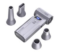 Hipzeepo SuperJet Sèche Souffleur Électrique Rechargeable 120000RPM Mini Turbo Ventilateur Violent 4 Vitesses pour Camions Claviers A