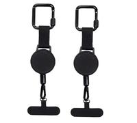 Hipzeepo Support de Téléphone avec Corde 2026, Nouveau Design Rétractable Anti-Vol pour Les Loisirs, Quotidienne, Le Sport, et Les Activités en Plein Air.