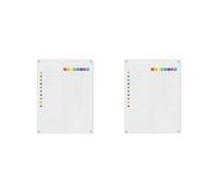 Hipzeepo Tableau de Tâches Effaçable, Tableau de Tâches Magnétique en Acrylique (2 Pièces), Tableau de Récompenses Transparent 11,8" X 15,7".