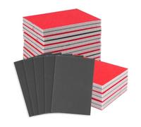 Hipzeepo Tampon de Papier de Verre Sec Humide Professionnel, Ensemble de Bois à Éponge de Ponçage 24 Pièces (180-3000), Outil de Menuiserie Flexible