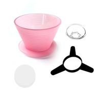 Hipzeepo Tasse de Filtre à Main Paresseux avec Support Verser sur Le Café Dripper Brassage Lent Tasse de Café Filtre Égoutte B B Drip B