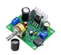 Hipzeepo TDA2030A Amplificateur de Puissance Mono Haute Fidélité de 15W Carte Finie Large Tension 12V Module Audio Numérique à Alimentation