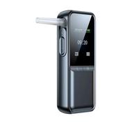 Hipzeepo Testeur D'Alcoolémie Numérique à Double Mode de Précision C02, Analyseur D'Alcoolémie Portable à Affichage à Cristaux Liquides Précis