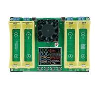 Hipzeepo Testeur de Capacité de Batterie 21700 Écran D'Affichage 1,77" Fonctionnalité de Charge/Décharge à 4 Canaux Système de Test Intégré Détection de Résistance Interne