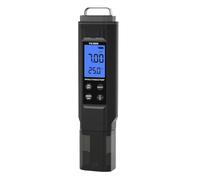 Hipzeepo Testeur de Qualité de L'Eau Numérique Stylo de Test 5 en 1 EC TDS PH Temp Mètre de Salinité pour Aquariums, Piscines, Hydroponie pour Eau Potable