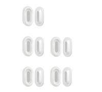 Hipzeepo Ventilateur de Plafond pour TV, Support de Télécommande pour Climatiseur, 5 Pièces, Organisateur Magnétique en Silicone à Fixer au Mur.