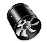 Hipzeepo Ventilateur D'Extraction Silencieux à Faible Décibels, Ventilateur D'Extraction Canalisation, Ventilateur D'Extraction, Ventilateur de Conduit, Ventilateur Ventilation, 10 Pouces