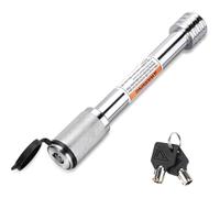 Hipzeepo Verrou de Attelage Verrou de Goupille de Attelage avec Clés Verrou de Récepteur de Remorque avec Goupille de 5/8"