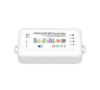 Hipzeepo X7 Contrôleur LED Smart Tuya Modulateur de Couleur RGB avec Synchronisation de Rythme Musical et Activation par Microphone WiFi