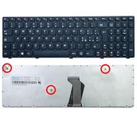 HiQ+ Clavier pour ordinateur portable Lenovo IdeaPad B570, B570A, B570EA, B570G, B575, B575A, B575E, B580, B590, B590A, B590G, V470, V570, Z575-25013382, MP-10AA. 3TQ-68 61 (Layout Italien)