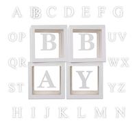 HIQE-FL Boîte de Décoration de Fête,Boîtes à Ballons Transparentes,Ballons,Anniversaire,Fête,Baptême,Décoration de Chambre,Mariage,Décoration