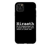 Hiraeth Vocab Poétique Unique en Langue galloise Coque pour iPhone 11 Pro Max