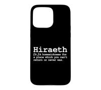 Hiraeth Vocab Poétique Unique en Langue galloise Coque pour iPhone 15 Pro Max