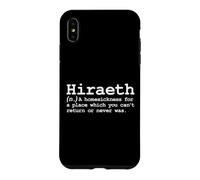 Hiraeth Vocab Poétique Unique en Langue galloise Coque pour iPhone XS Max