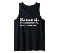 Hiraeth Vocab Poétique Unique en Langue galloise Débardeur