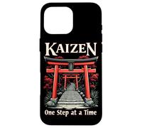 Hiragana Katakana Kaizen Méthode Kaizen Citation Kai Zen Coque pour iPhone 16 Pro Max