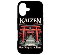 Hiragana Katakana Kaizen Méthode Kaizen Citation Kai Zen Coque pour iPhone 17