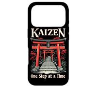Hiragana Katakana Kaizen Méthode Kaizen Citation Kai Zen Coque pour iPhone 17 Pro