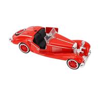 Hiraith 1:32 Modèle de Voiture en Alliage Décapotable à échelle 1:32, Jouet éducatif Classique pour Les Enfants, Jouet D'ornement de Voitures en Plastique et en Alliage, adapté aux (Rouge)
